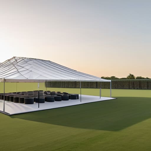 Managing Event Marquee Structures and Hidden Footprints.