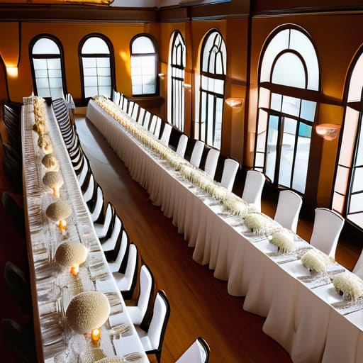 Event layout planning: The Final Countdown.