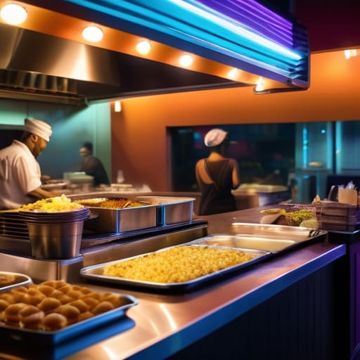 The Final Countdown to Midnight food service.