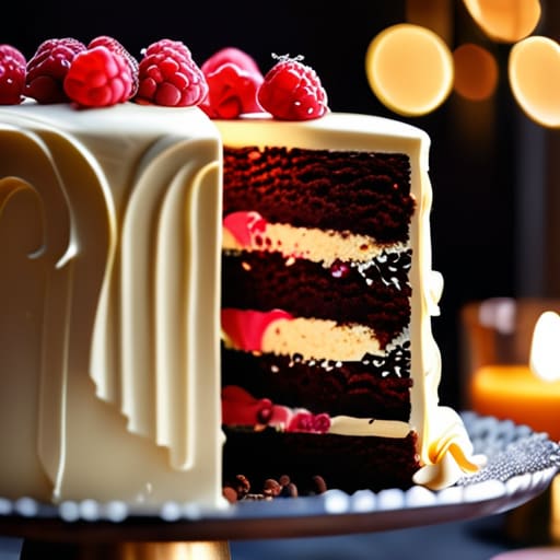 Choosing the perfect wedding cake flavors.