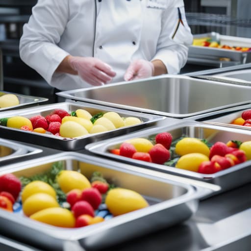 How food safety works at events temperature.