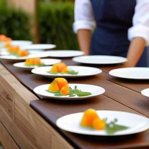 How food waste is reduced at events.