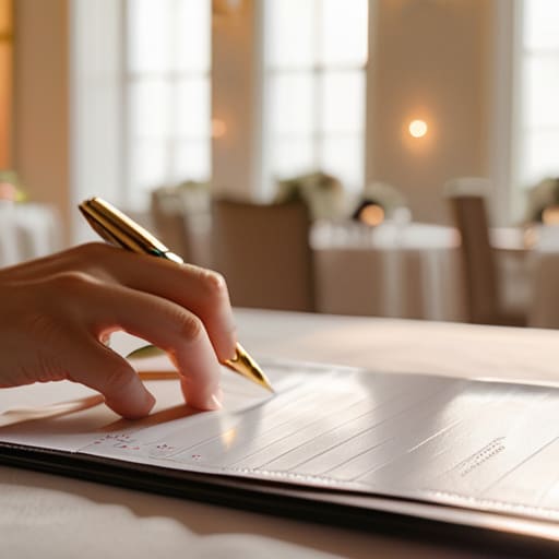 How to plan a venue walkthrough checklist.