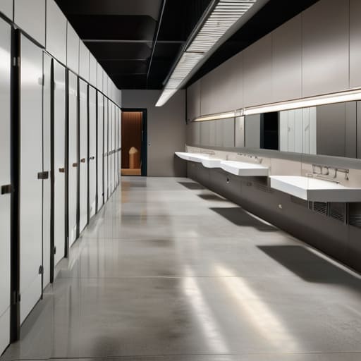 How toilets and facilities are calculated ratios.
