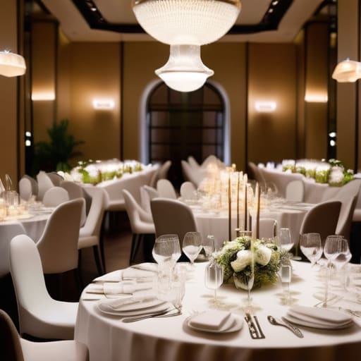 Learning how wedding catering is planned.