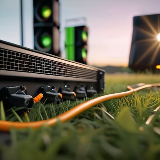 Outdoor Event Sound System Setup and Power Realities.