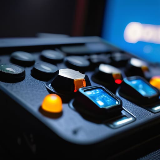 How radio communication is organised during shows.