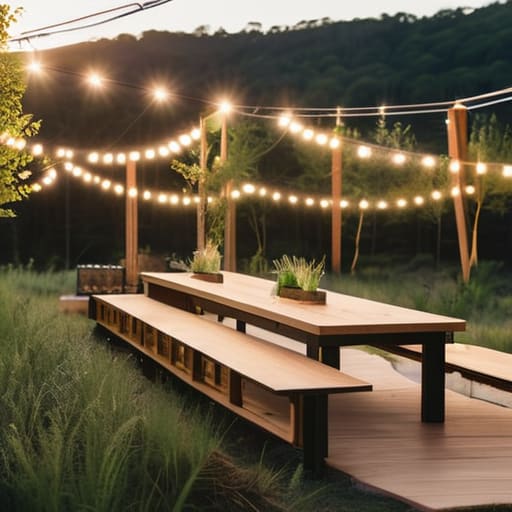 How to plan a sustainable outdoor wedding.