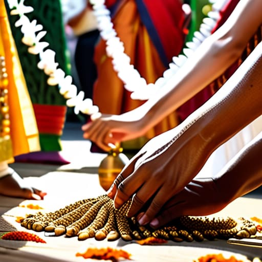 Traditional wedding ceremony customs around the world.