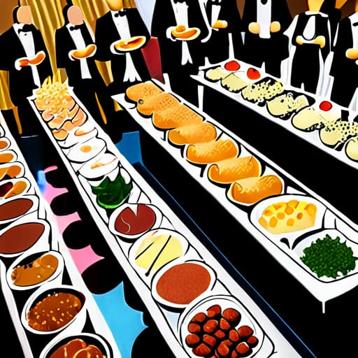 Buffet Service Logistics and the Chaos of the Queue.