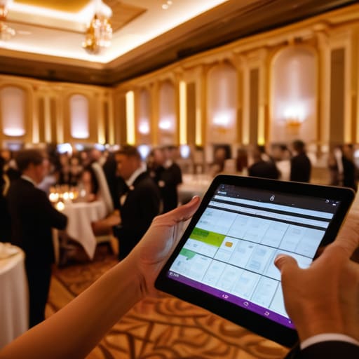 Managing event logistics during The Final Countdown.