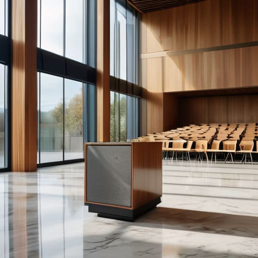 How venue acoustics affect events in rooms.