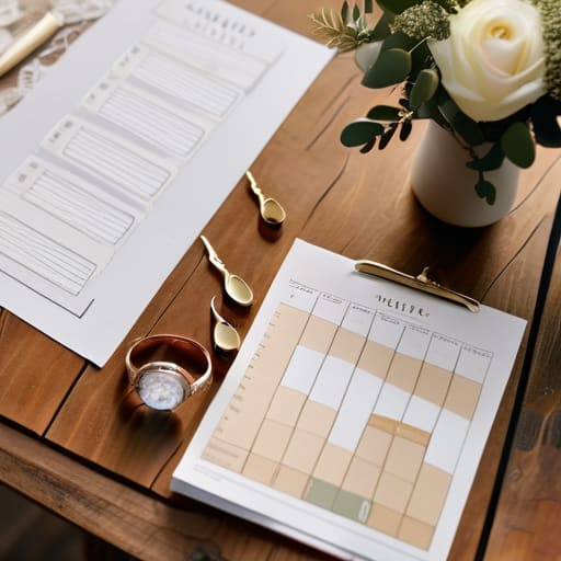 How wedding suppliers coordinate using one schedule.